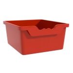 Aufbewahrungsbox Ergo Tray, 15 cm hoch, rot, 